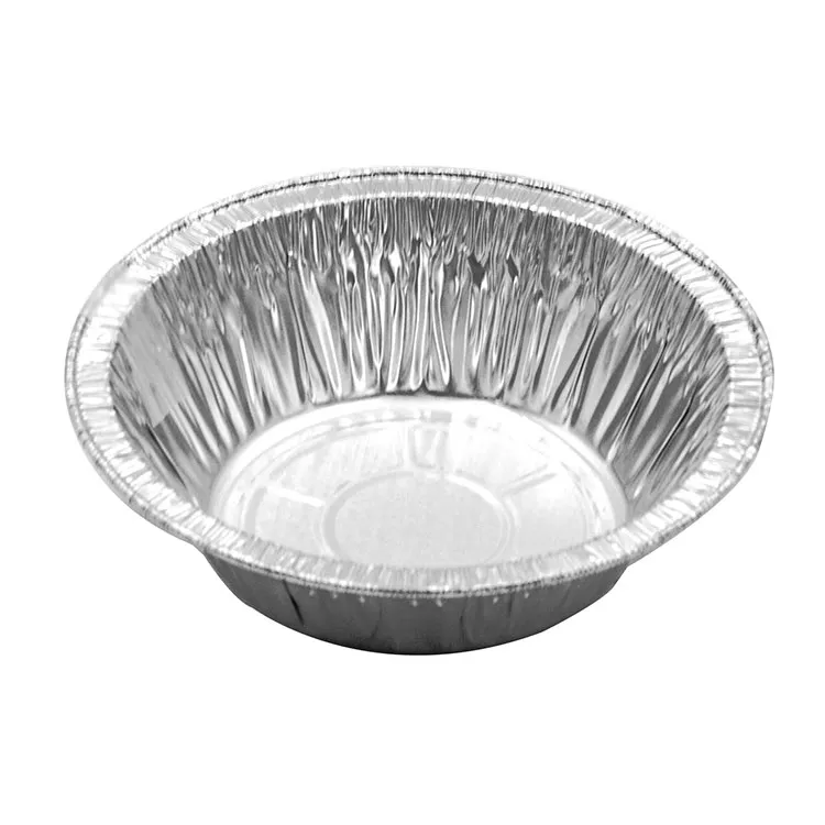 Rund aluminiumbehållare