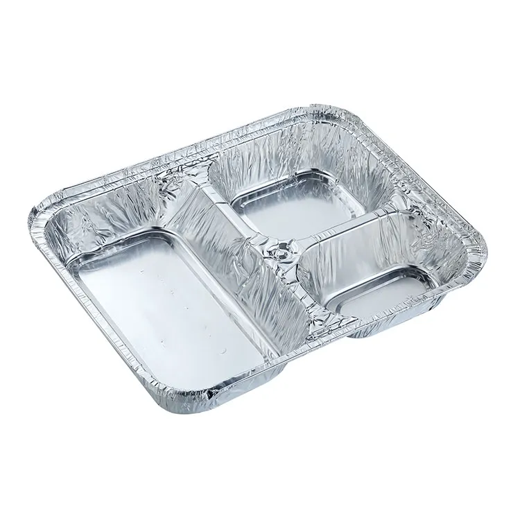 Matförpackning Aluminiumfoliebehållare