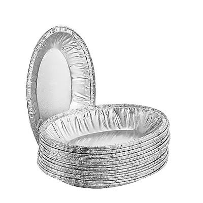 Små matbehållare i aluminium